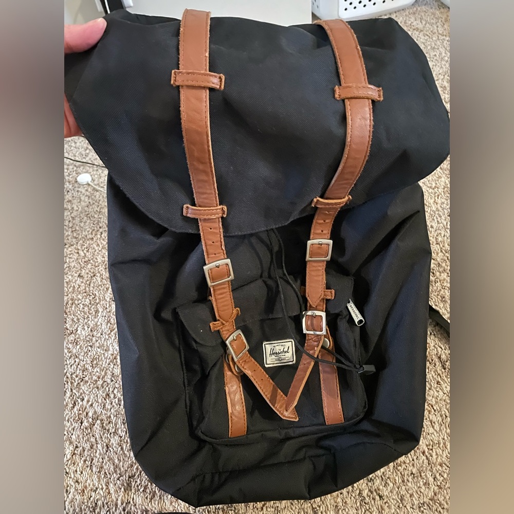 Herschel Supply Company black backpack